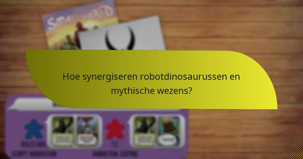 Welke tactische strategieën kunnen met deze combinatie worden toegepast?