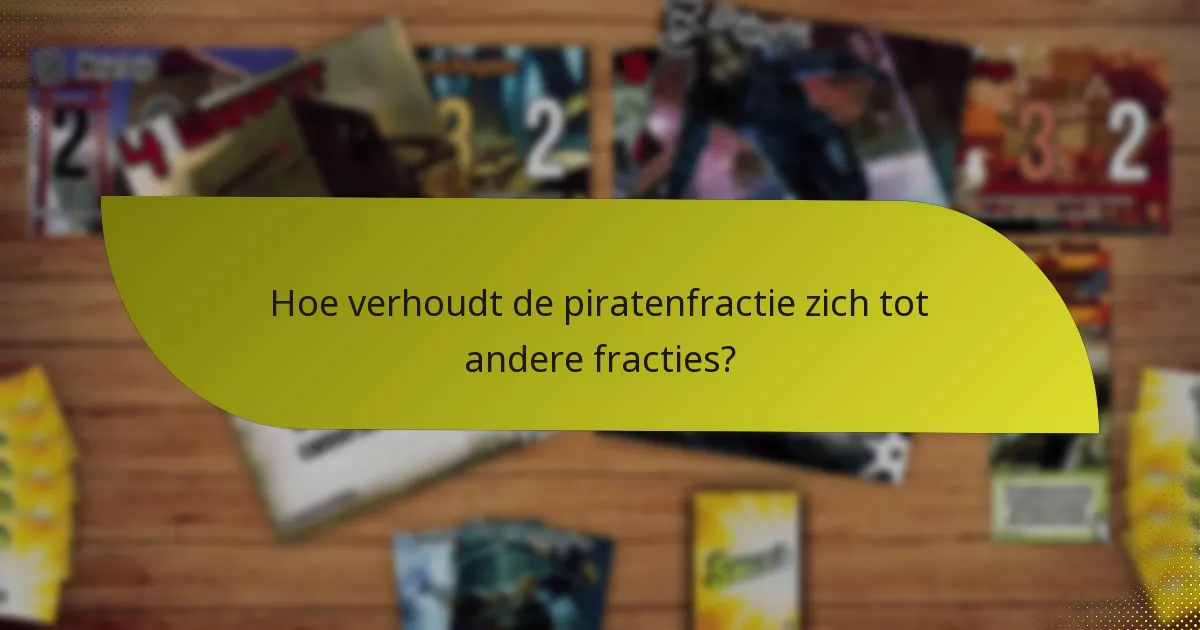 Hoe verhoudt de piratenfractie zich tot andere fracties?