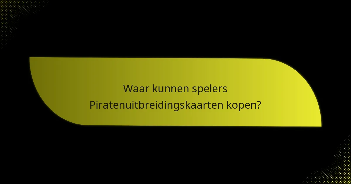 Hoe verhoudt de Piratenuitbreiding zich tot andere uitbreidingen?